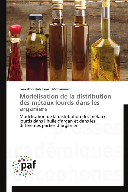 Produktbild: Mod&eacute;lisation de la distribution des m&eacute;taux lourds dans les arganiers