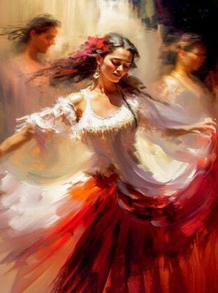 Produktbild: CALVENDO Puzzle Tanzen ist Leidenschaft | 2000 Teile Lege-Gr&ouml;&szlig;e 90x67cm Foto-Puzzle f&uuml;r gl&uuml;ckliche Stunden