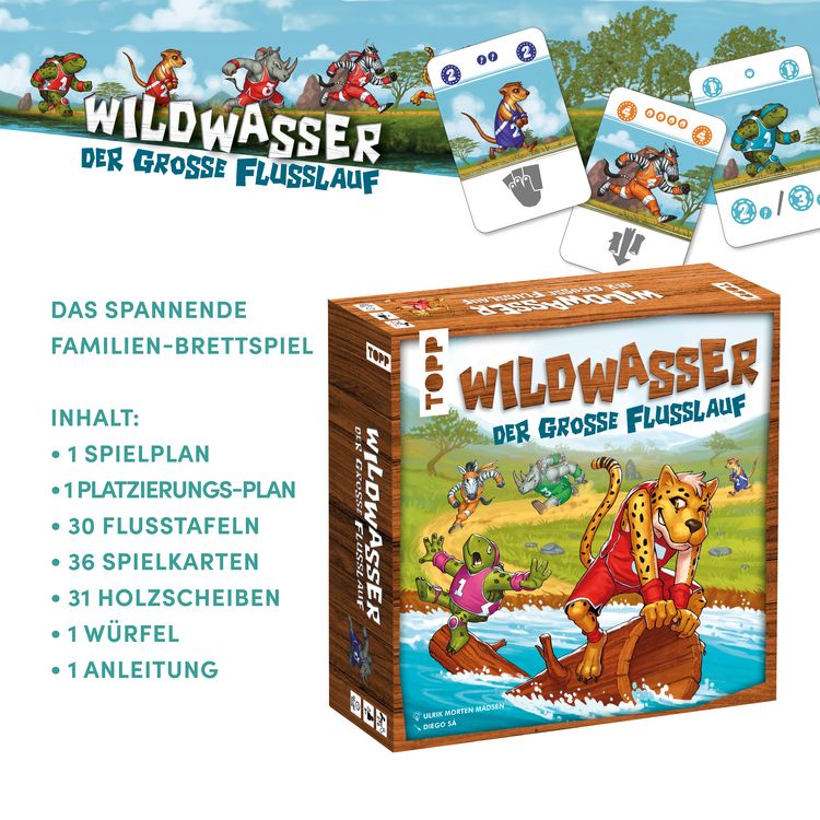 Produktbild: Wildwasser &ndash; Der gro&szlig;e Flusslauf