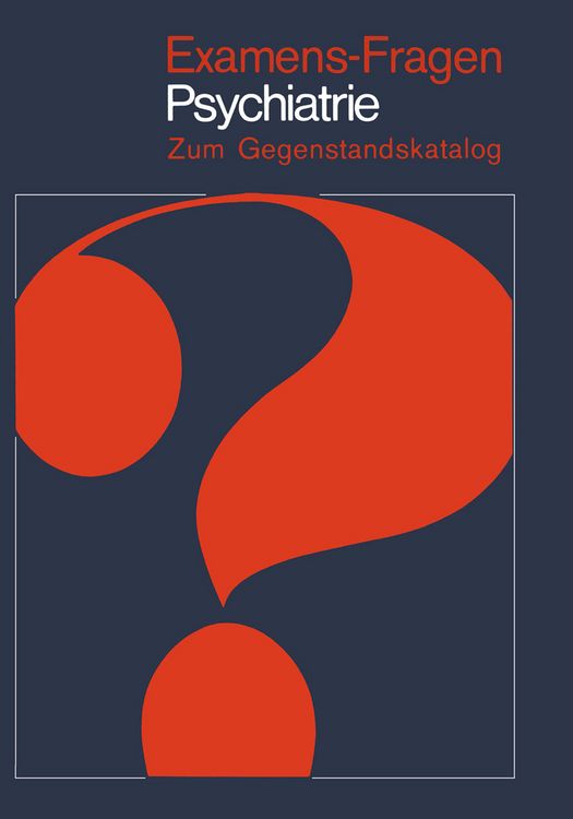Produktbild: Examens-Fragen Psychiatrie