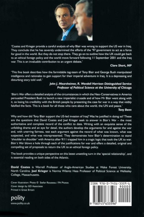 Produktbild: Blair's War