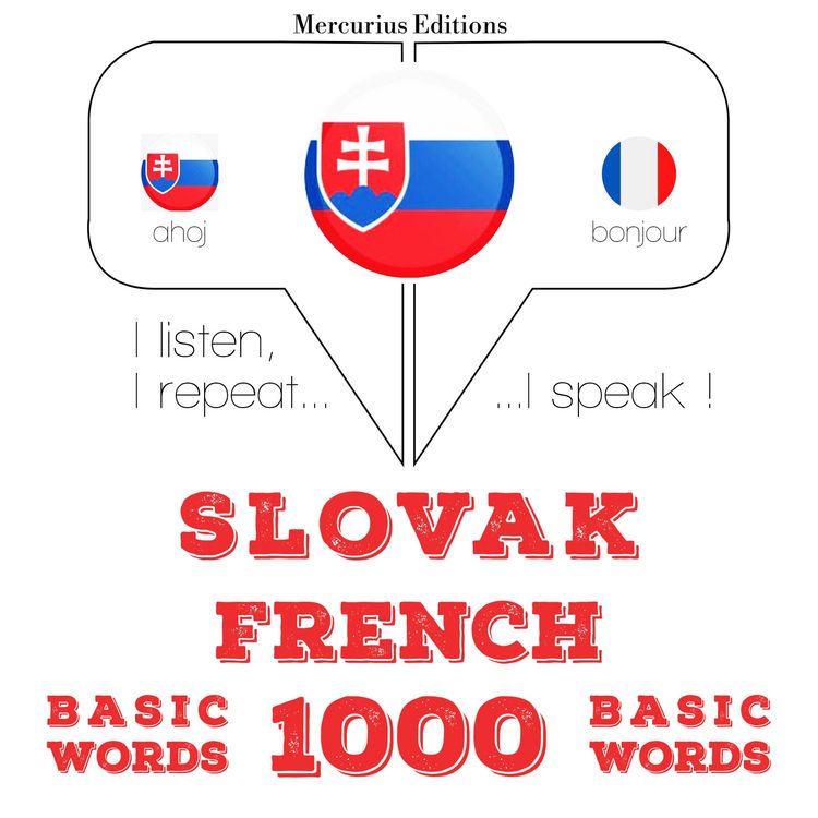 Produktbild: Slovensk&yacute; - Franc&uacute;zsky: 1000 z&aacute;kladn&yacute;ch slov