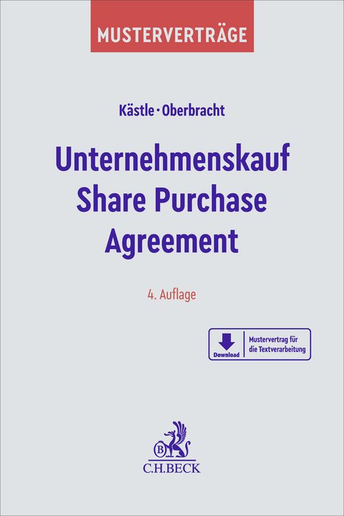 Produktbild: Unternehmenskauf - Share Purchase Agreement