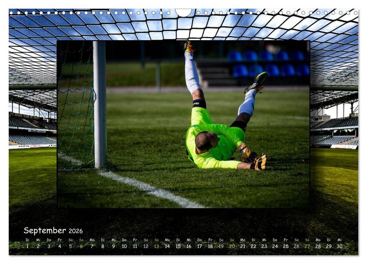 Produktbild: Fu&szlig;ball regiert die Welt (Wandkalender 2026 DIN A3 quer), CALVENDO Monatskalender