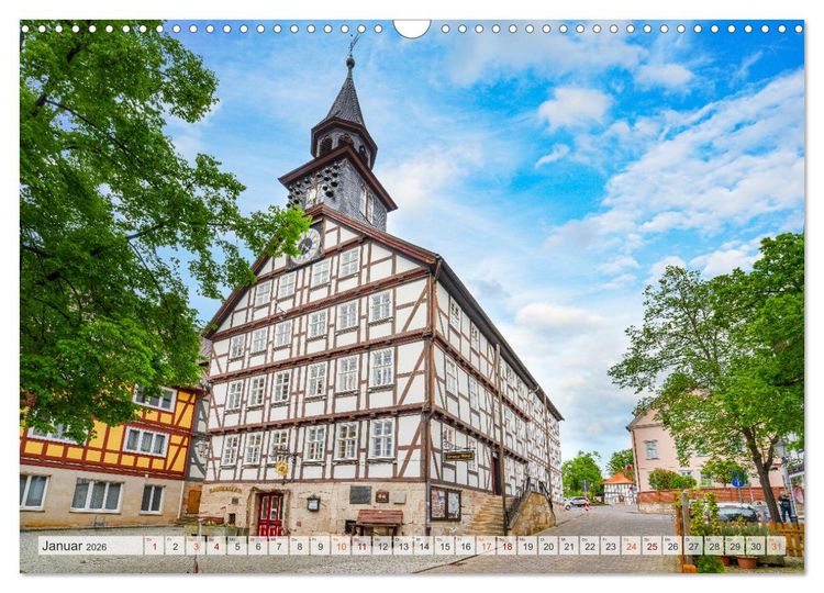 Produktbild: Bad Sooden-Allendorf Impressionen (Wandkalender 2026 DIN A3 quer), CALVENDO Monatskalender
