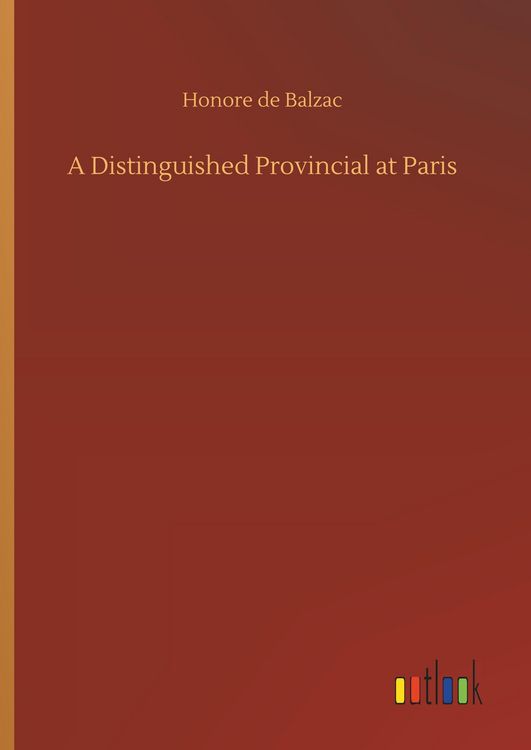 Produktbild: A Distinguished Provincial at Paris