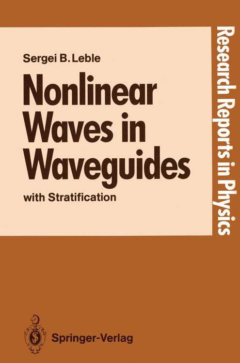 Produktbild: Nonlinear Waves in Waveguides