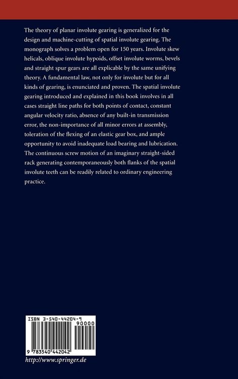 Produktbild: General Spatial Involute Gearing