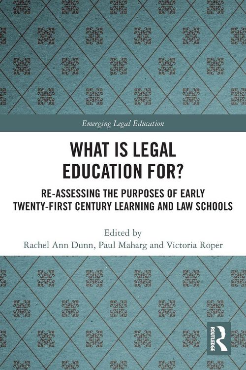 Produktbild: What is Legal Education for?