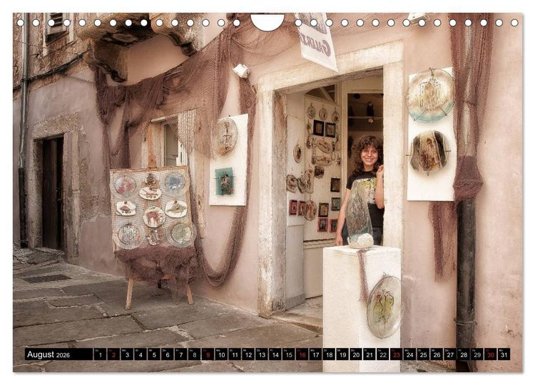 Produktbild: Pula Street (Wandkalender 2026 DIN A4 quer), CALVENDO Monatskalender