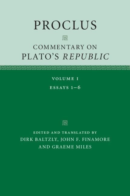 Produktbild: Proclus: Commentary on Plato's Republic: Volume 1