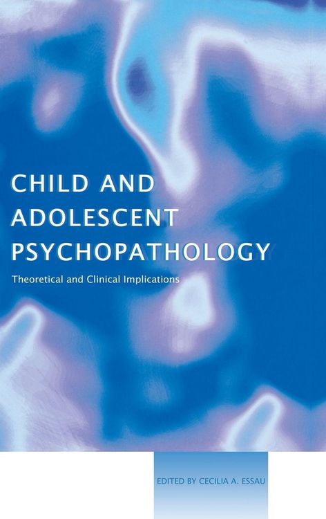 Produktbild: Child and Adolescent Psychopathology