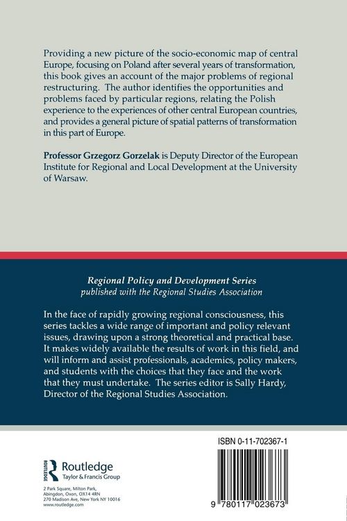 Produktbild: The Regional Dimension of Transformation in Central Europe
