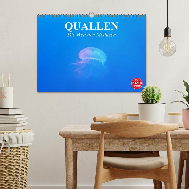 Produktbild: Quallen. Die Welt der Medusen (Wandkalender 2026 DIN A3 quer), CALVENDO Monatskalender
