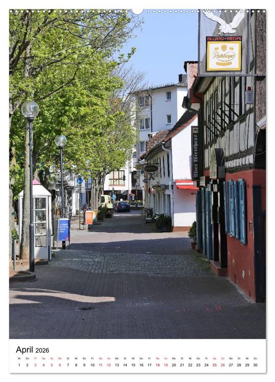 Produktbild: Bad Soden am Taunus (hochwertiger Premium Wandkalender 2026 DIN A2 hoch), Kunstdruck in Hochglanz