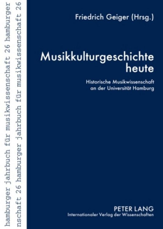 Produktbild: Musikkulturgeschichte heute