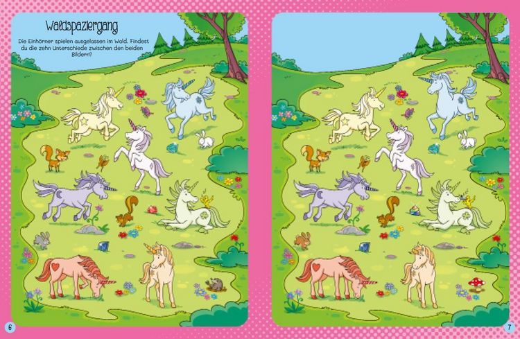 Produktbild: Das magische Einhorn-Mitmachbuch