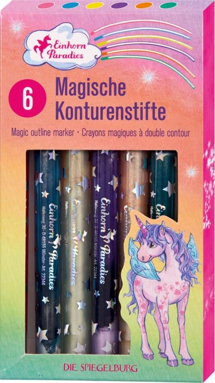 Produktbild: Magische Konturenstifte - Einhorn-Paradies