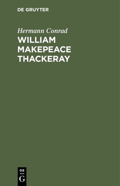 Produktbild: William Makepeace Thackeray