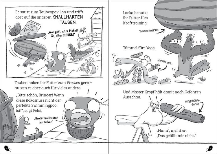 Produktbild: Knallharte Tauben bei&szlig;en sich durch (Band 6)