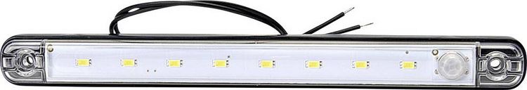 Produktbild: WAS LED Innenraumleuchte 728 SENSOR LW10 LED 12 V (B x H x T) 238 x 25 x 10.4 mm Bewegungsmelder, Automatisches einschalten