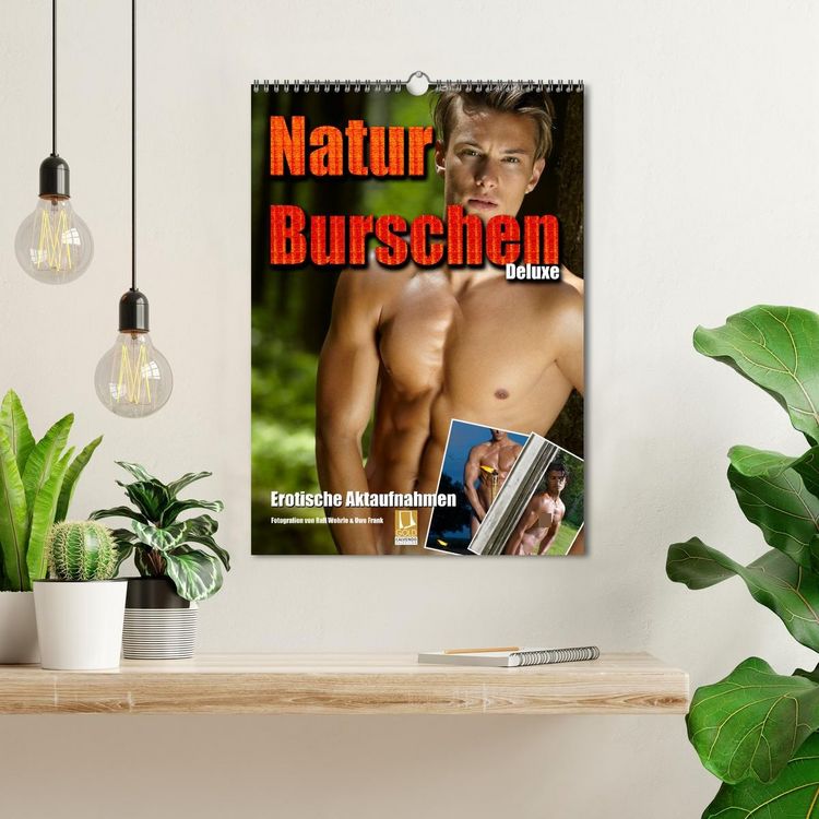 Produktbild: Naturburschen Deluxe (Wandkalender 2026 DIN A3 hoch), CALVENDO Monatskalender