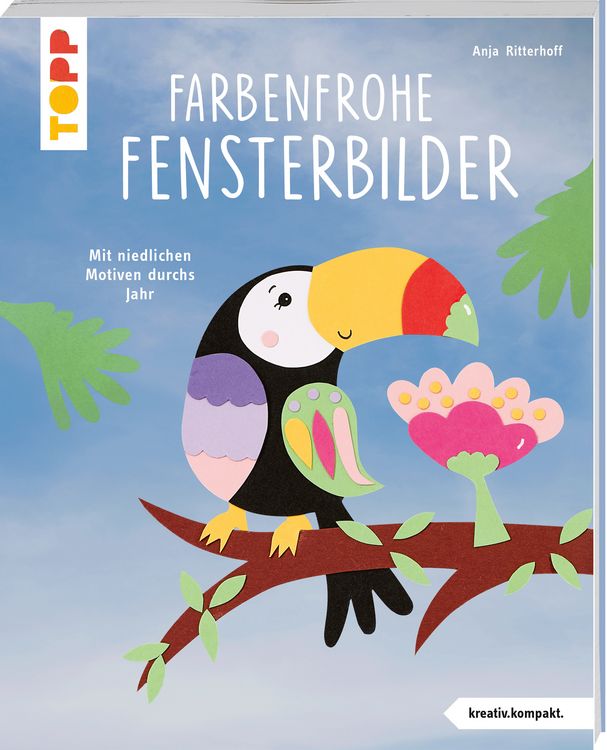 Produktbild: Farbenfrohe Fensterbilder (kreativ.kompakt)