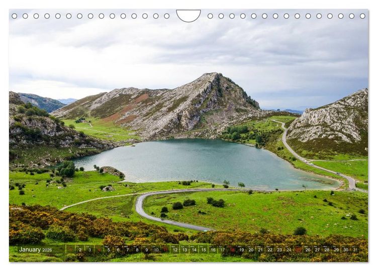 Produktbild: Picos de Europa - In and around the national park (Wall Calendar 2026 DIN A4 landscape), CALVENDO 12 Month Wall Calendar