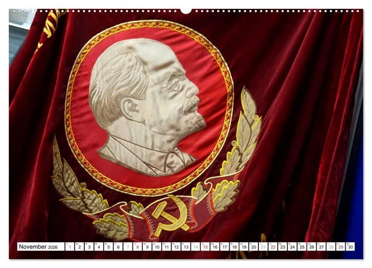 Produktbild: LENIN LEBT - Bilder einer Ikone (Wandkalender 2026 DIN A2 quer), CALVENDO Monatskalender