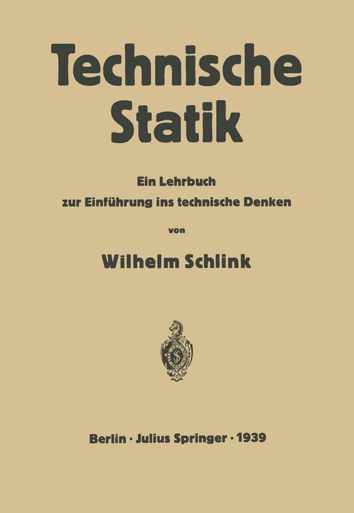Produktbild: Technische Statik