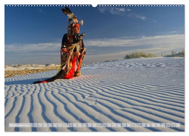 Produktbild: Magisches Indianerland (Wandkalender 2026 DIN A2 quer), CALVENDO Monatskalender