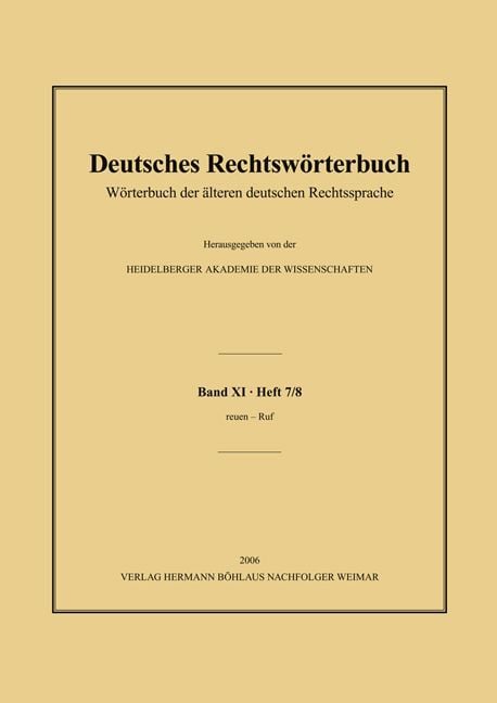 Produktbild: Deutsches Rechtsw&ouml;rterbuch