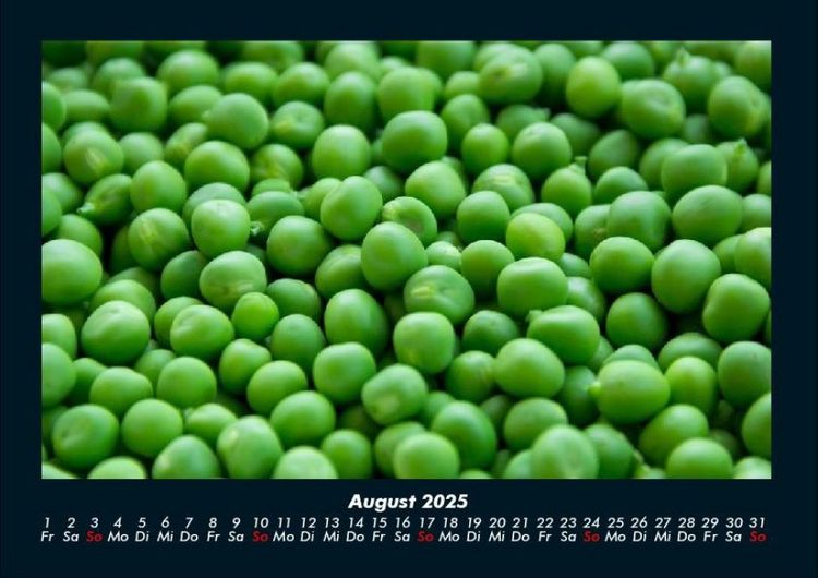 Produktbild: Gem&uuml;sekalender 2025 Fotokalender DIN A4