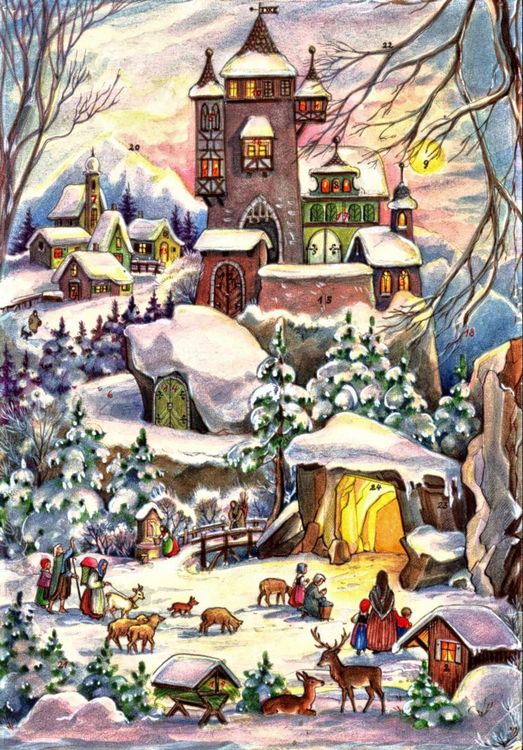 Produktbild: Adventskalender "Weihnachten bei der Burg"