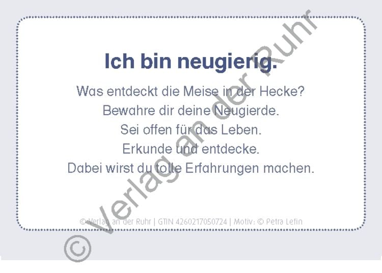 Produktbild: Stark wie ein Gorilla, mutig wie eine Löwin – Affirmationskärtchen für Kinder