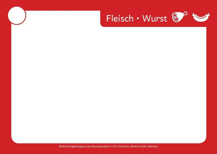 Produktbild: Mahlzeit! Erg&auml;nzungsset zum Kita- Speiseplan