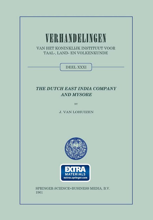 Produktbild: The Dutch East India Company and Mysore, 1762&ndash;1790