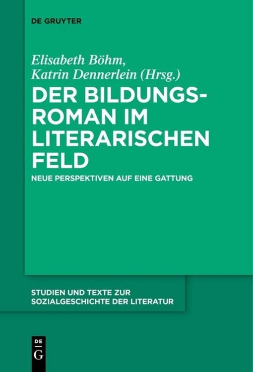 Produktbild: Der Bildungsroman im literarischen Feld