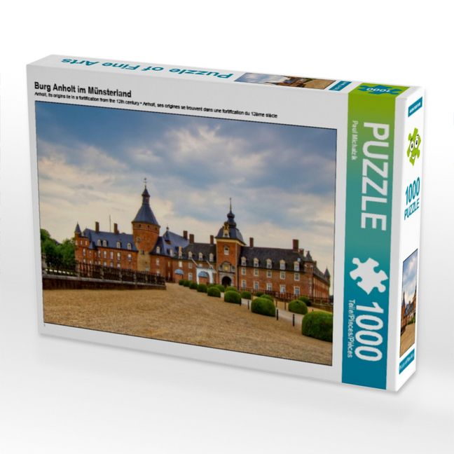 Produktbild: CALVENDO Puzzle Burg Anholt im M&uuml;nsterland | 1000 Teile Lege-Gr&ouml;&szlig;e 64x48cm Foto-Puzzle f&uuml;r gl&uuml;ckliche Stunden