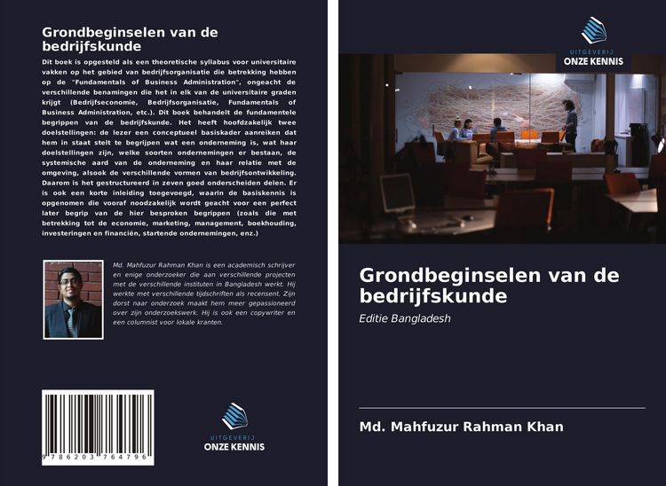 Produktbild: Grondbeginselen van de bedrijfskunde