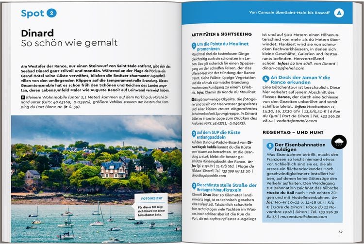 Produktbild: MARCO POLO Camper Guide Bretagne & Normandie