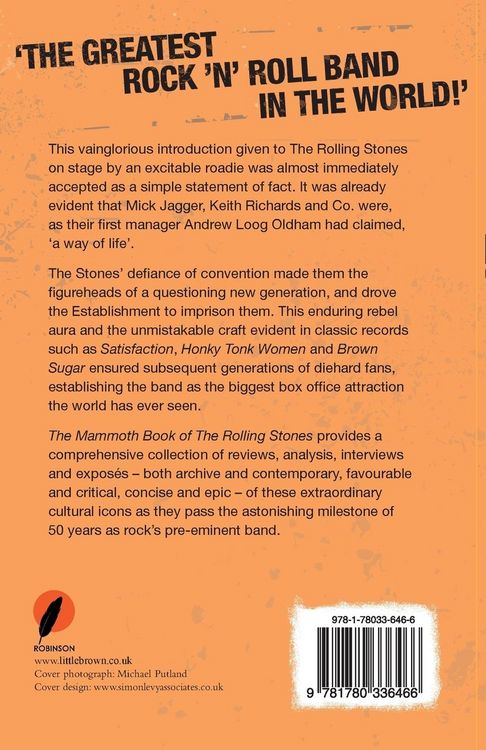 Produktbild: The Mammoth Book of the Rolling Stones