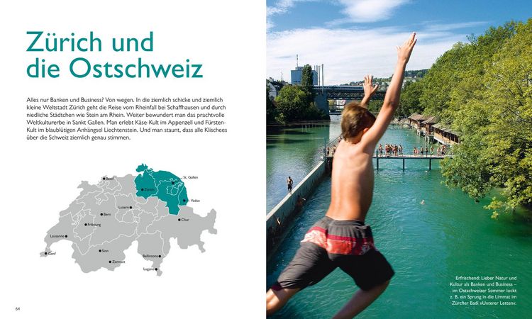 Produktbild: HOLIDAY Reisebuch: Wo die Schweiz am sch&ouml;nsten ist