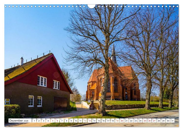Produktbild: Wustrow Impressionen (Wandkalender 2026 DIN A3 quer), CALVENDO Monatskalender