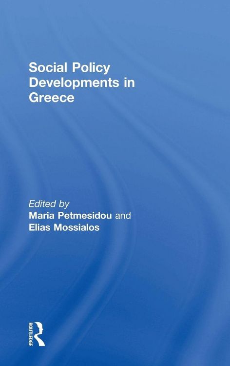 Produktbild: Social Policy Developments in Greece