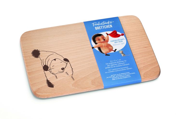 Produktbild: Fr&uuml;hst&uuml;cksbrett Kleiner Igel