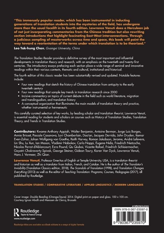Produktbild: The Translation Studies Reader