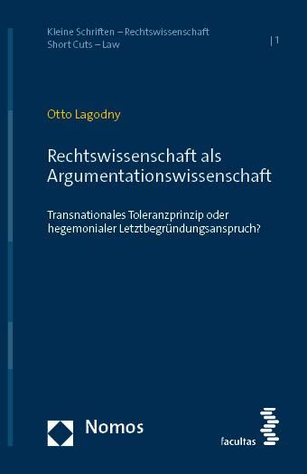 Produktbild: Rechtswissenschaft als Argumentationswissenschaft