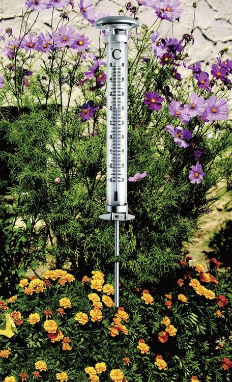 Produktbild: TFA Dostmann Solino Thermometer Silber 12.2057