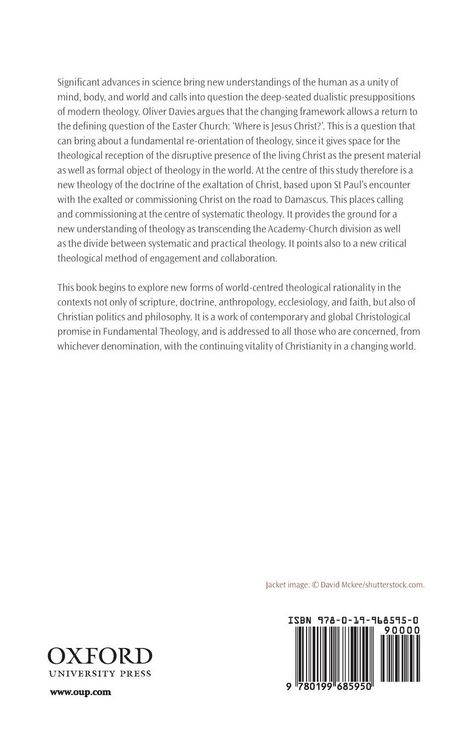 Produktbild: THEOLOGY OF TRANSFORMATION C